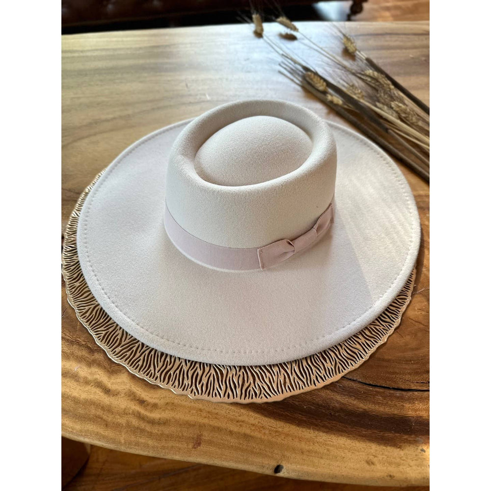 Ivory Structured Hat