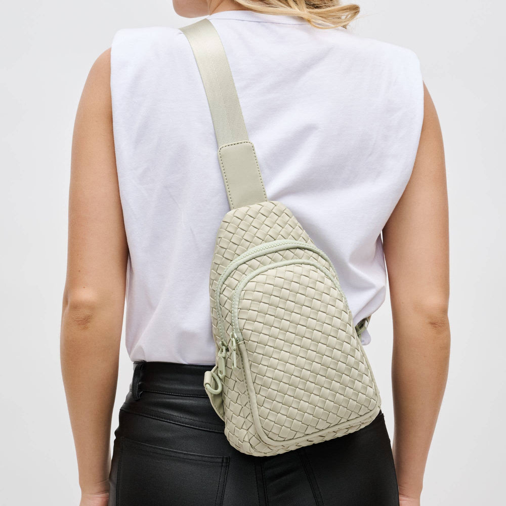 Beyond The Horizon - Sling Backpack: Wine