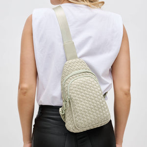 Beyond The Horizon - Sling Backpack: Wine