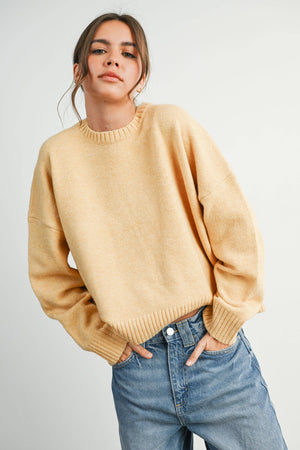 Marigold Tie-back Sweater
