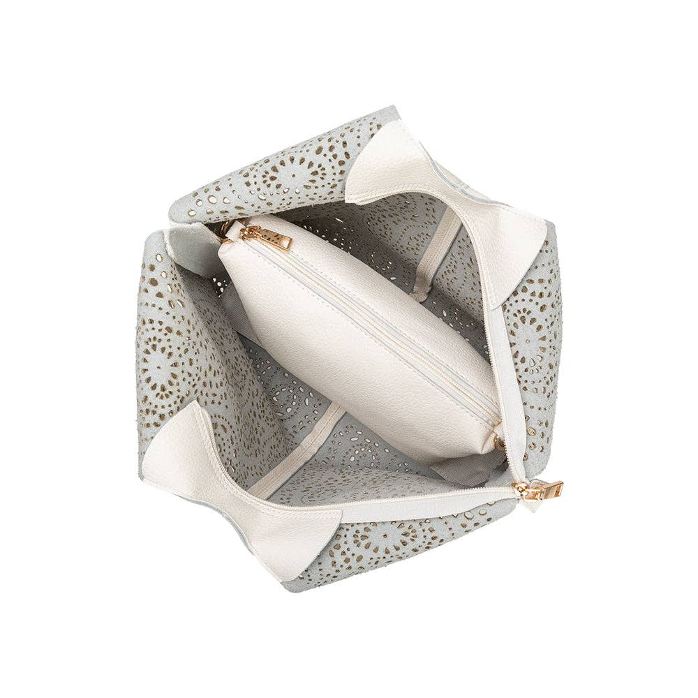 Melie Bianco - Farrow Ivory Recycled Vegan Tote Bag