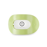 TELETIES - Round Flat Hair Clip | Med. | Aloe, There!