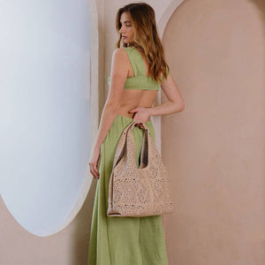 Melie Bianco - Farrow Ivory Recycled Vegan Tote Bag