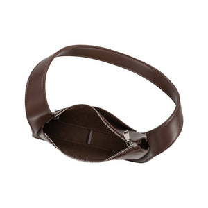 Melie Bianco - Willow Espresso Recycled Vegan Shoulder Bag
