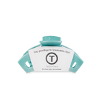 TELETIES - Open Hair Clip | Tiny | Totally Turquoise