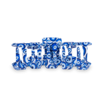 TELETIES - Classic Hair Clip | Large | Not Today Evil Eye