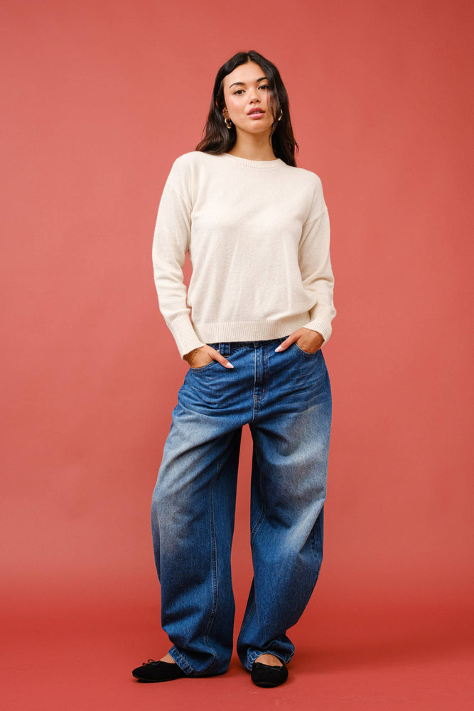 Crew Cashmere Blend Sweater
