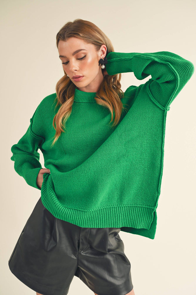 Ina Kelly Green Sweater