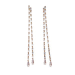 St Armands Designs of Sarasota - Swingy Diamond Tennis Duster Earrings