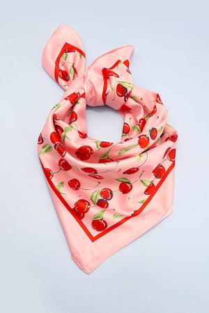 Cherry Print Scarf