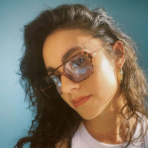 Jordan Sunglasses: Blue/Torte