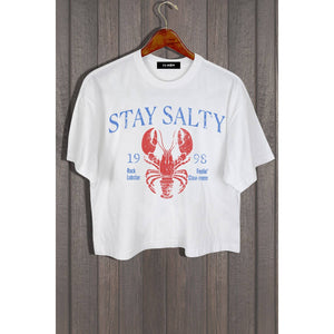 Stay Salty Lobster Tee
