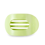 TELETIES - Round Flat Hair Clip | Large | Aloe, There!