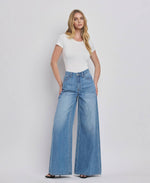 Olivia High Rise Wide Leg Jean