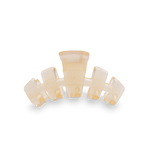 TELETIES - Classic Hair Clip | Tiny | Almond Beige