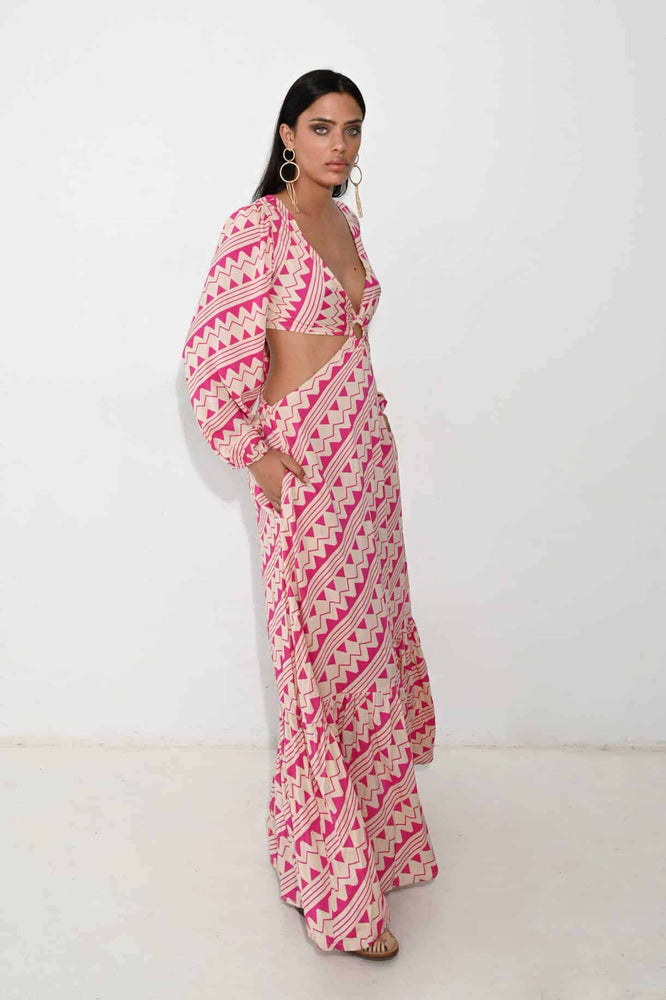 Piti Cuiti Pink Oasis Dress