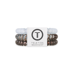 TELETIES - Spiral Hair Coils | Small | Truly Taupe Hair Ties