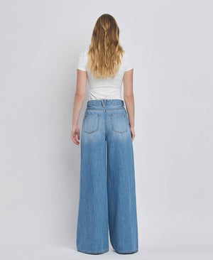 Olivia High Rise Wide Leg Jean