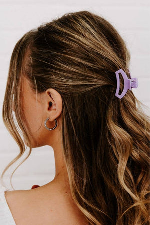TELETIES - Open Hair Clip | Tiny | Lilac