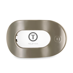 TELETIES - Flat Round Hair Clip | Large | Sage It Ain't So