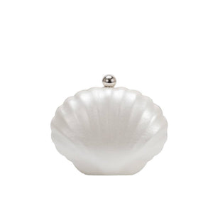 Melie Bianco - Venus Pearl Vegan Leather Crossbody Clutch