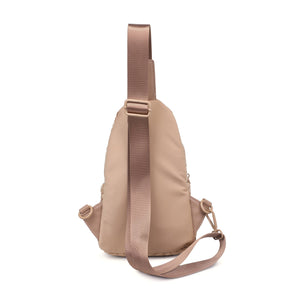 Beyond The Horizon - Sling Backpack: Wine