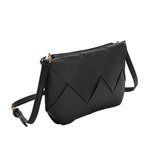 Melie Bianco - Connie Black Recycled Vegan Crossbody Bag