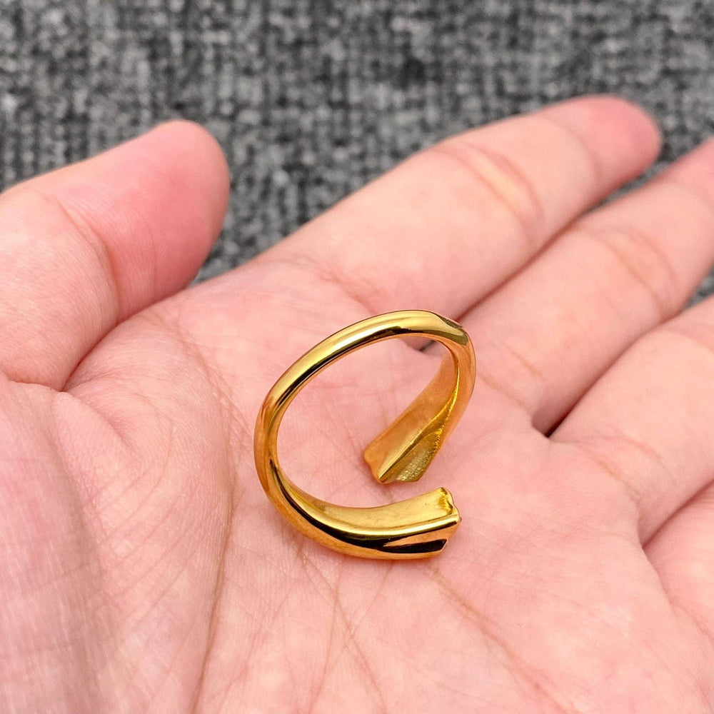 Star Zircon 18K Gold Plated Ring