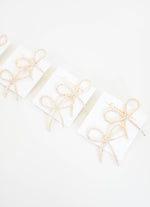 St Armands Designs of Sarasota - Rhinestone Statement Bow Earrings