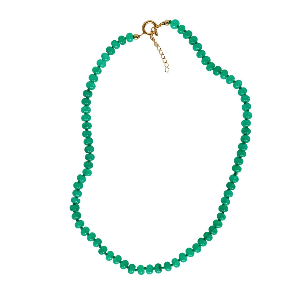 St Armands Designs of Sarasota - 18" Genuine Jade Candy Necklace