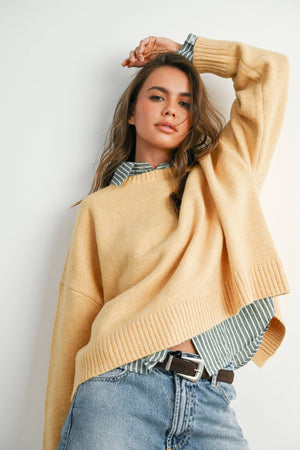 Marigold Tie-back Sweater