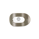 TELETIES - Flat Round Hair Clip | Small | Sage It Ain't So