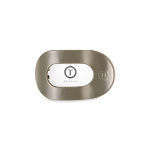 TELETIES - Flat Round Hair Clip | Small | Sage It Ain't So