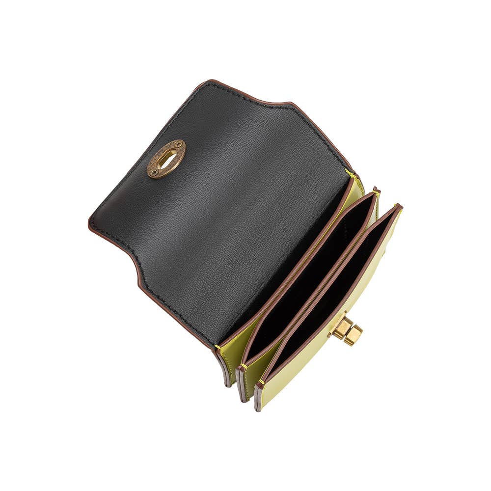 Melie Bianco - Tara Ivory Vegan Card Case Wallet