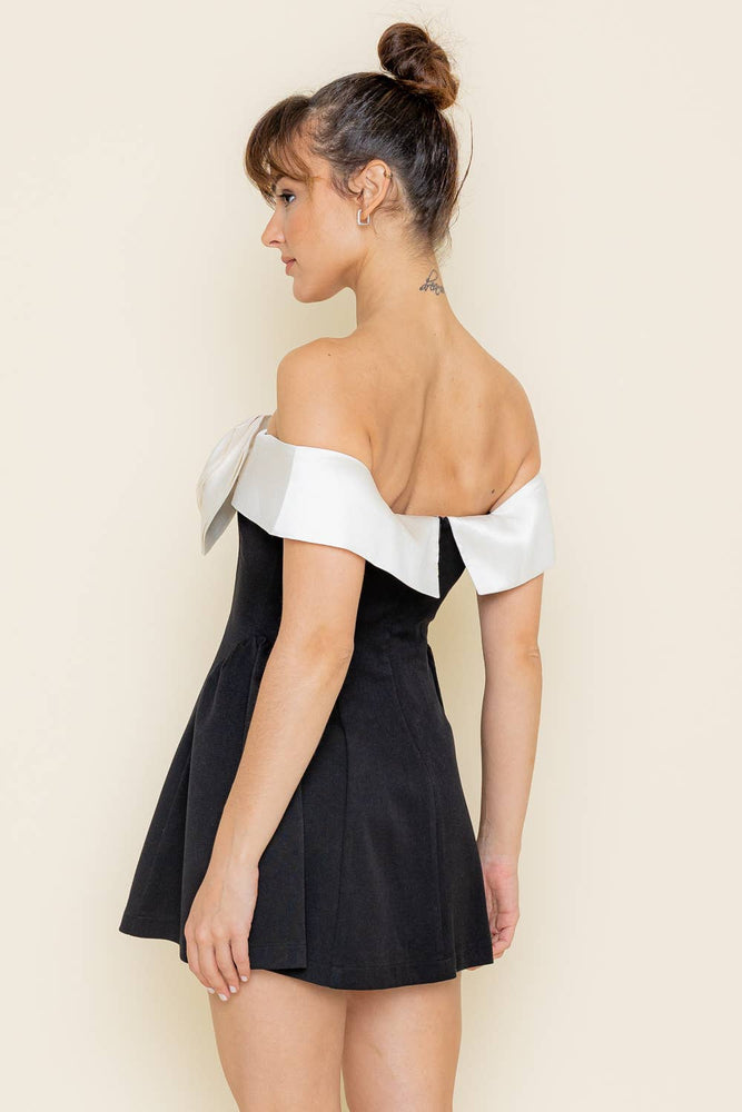Bow Mini Dress