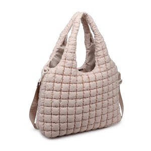 Elevate - Quilted Puffer Nylon Hobo: Navy