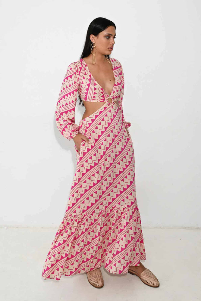 Piti Cuiti Pink Oasis Dress
