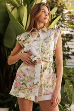 Floral Cotton Romper