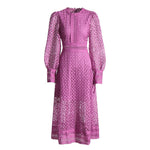 Purple French Lace Dress