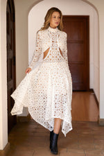 Stevie Lace Midi Dress