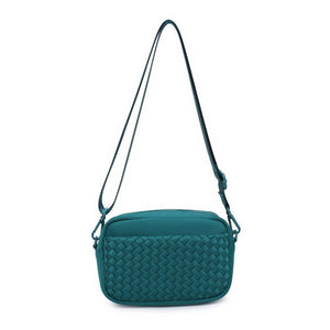 Inspiration Woven Neoprene Crossbody: Forest