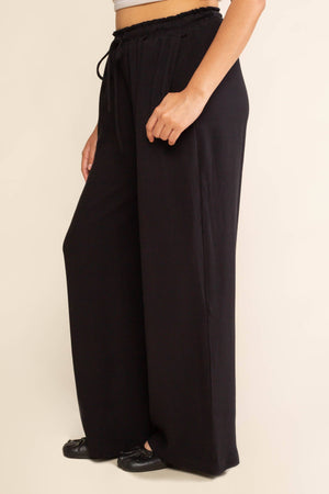 Black Cove Linen Pant