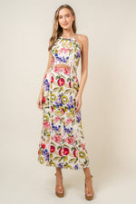 Summer Fruit Midi Dress