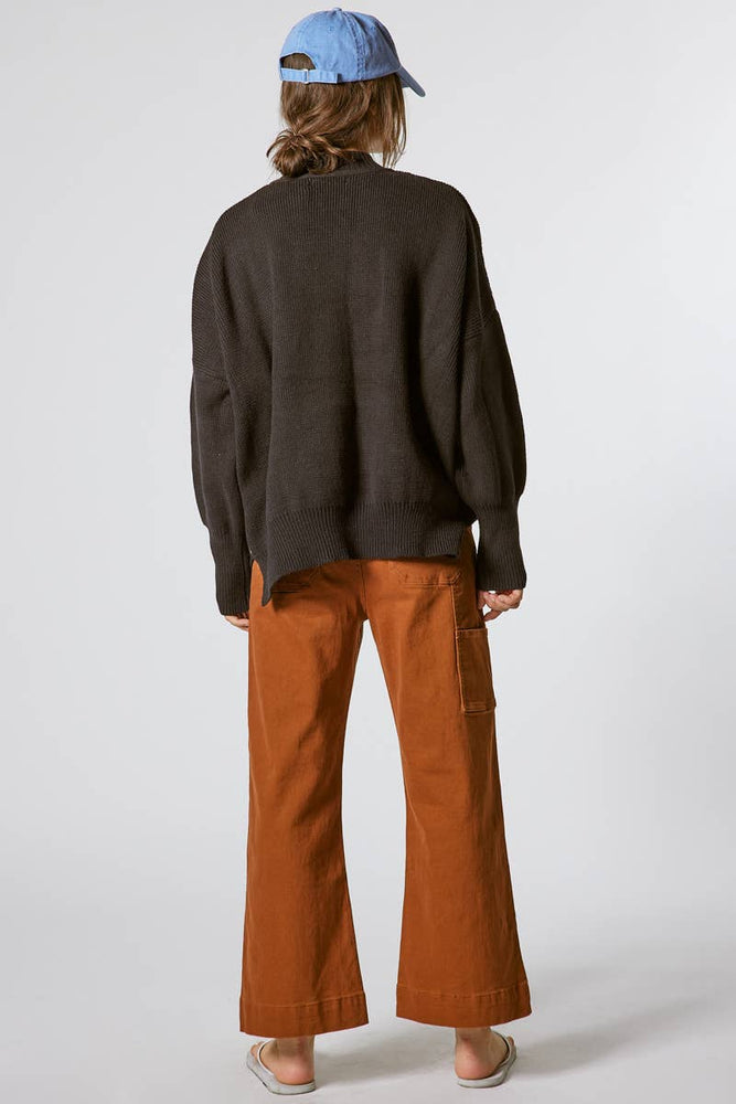 Black Oversized Sweater