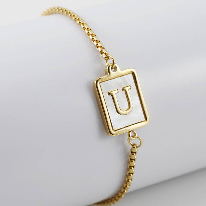 Initial Bracelet