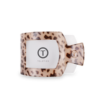 TELETIES - Square Flat Hair Clip | Med. | Blonde Tortoise