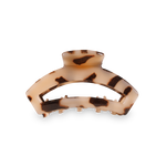 TELETIES - Open Hair Clip | Tiny | Blonde Tortoise