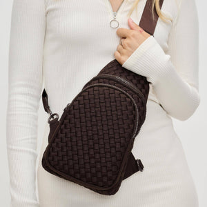 Beyond The Horizon - Sling Backpack: Wine
