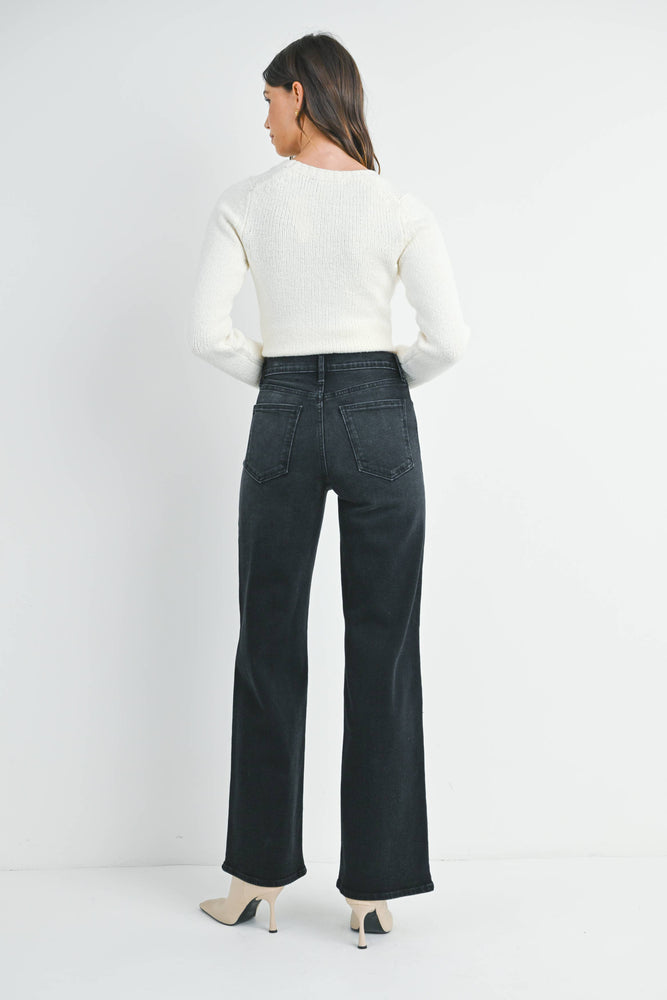 JBD Black  Palazzo Jean