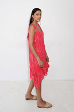 Piti Cuiti Allegra Dress in Red
